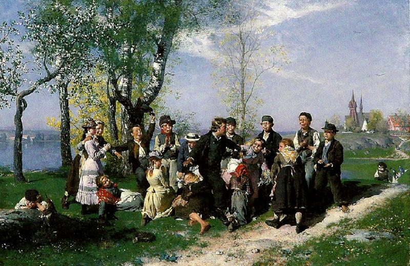 august malmstrom vava vadmal oil painting picture